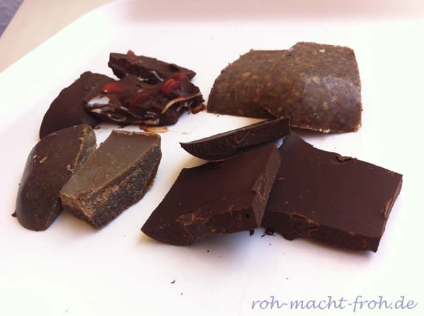 Schokolaaaade in diversen Variationen